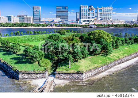 東京 お台場の風景(レインボーブリッジより) 東京 お台場の風景(レインボーブリッジより) 46813247