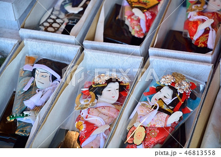 浅草　浅草寺の羽子板市 46813558