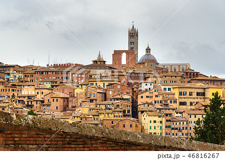 View on Siena city from Basilica Maria dei Servi 46816267