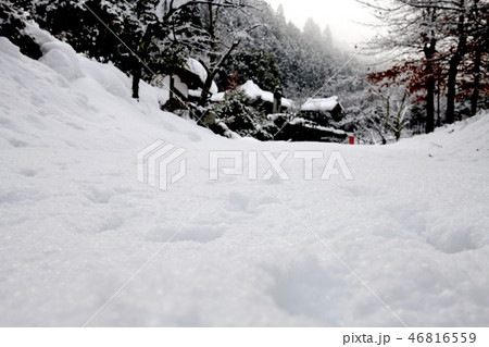 雪道 雪道 46816559