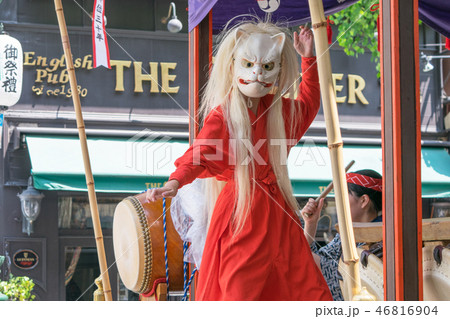 東京都 八王子まつり 山車の居囃子・天狐の舞 関東屈指の山車祭り 東京都 八王子まつり 山車の居囃子・天狐の舞 関東屈指の山車祭り 46816904