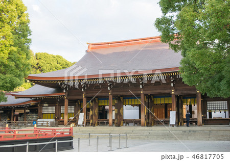 明治神宮 外拝殿 明治神宮 外拝殿 46817705
