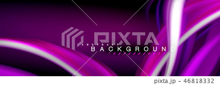 Blurred fluid colors background, abstract waves lines, mixing colours with light effects on light Blurred fluid colors background, abstract waves lines, mixing colours with light effects on light 46818332