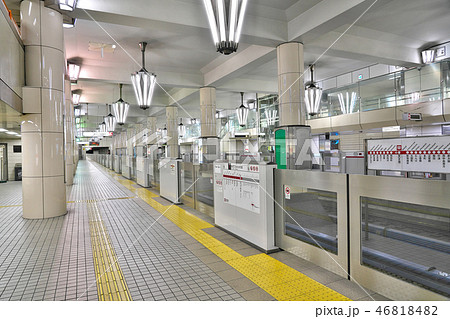 大阪市営地下鉄御堂筋線 天王寺駅 大阪府大阪市天王寺区悲田院町の写真素材