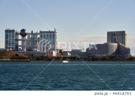 都市風景 東京湾 お台場 臨海副都心 都市風景 東京湾 お台場 臨海副都心 46818765