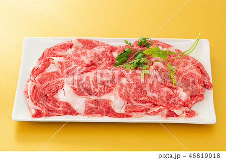 国産牛肉 肩ロースすき焼き用 国産牛肉 肩ロースすき焼き用 46819018