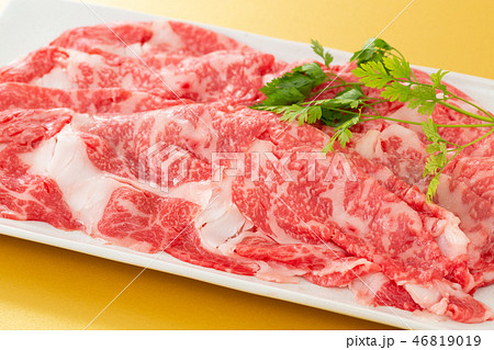 国産牛肉 肩ロースすき焼き用 国産牛肉 肩ロースすき焼き用 46819019