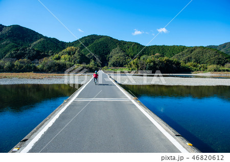 四万十川の沈下橋 46820612