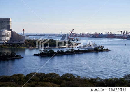 都市風景 東京湾 お台場 臨海副都心 都市風景 東京湾 お台場 臨海副都心 46822511