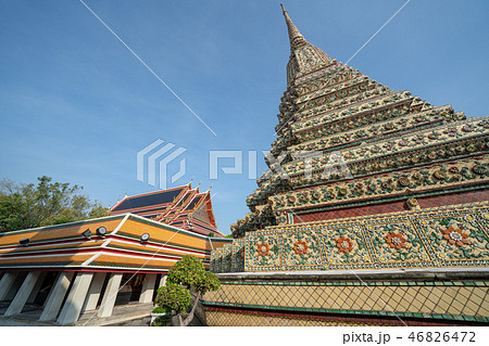タイ・バンコクのワット・ポー寺院 46826472