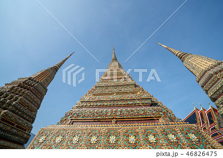タイ・バンコクのワット・ポー寺院 タイ・バンコクのワット・ポー寺院 46826475