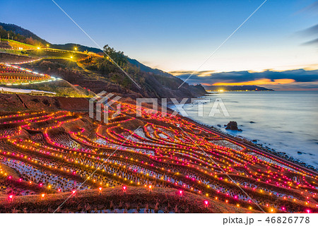 Wajima, Japan at Shiroyone Senmaida 46826778