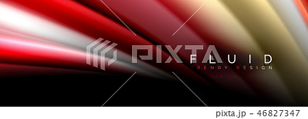 Creative line art. Banner background. Abstract motion. Graphic modern pattern. Abstract business 46827347