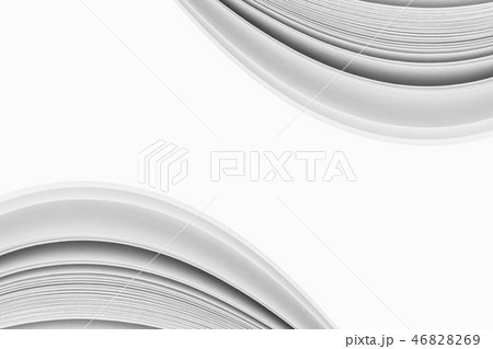 simplicity white curve for background 46828269