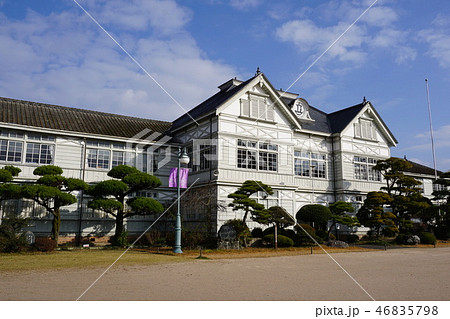 旧遷喬尋常小学校校舎（きゅうせんきょうじんじょうしょうがっこうこうしゃ）：岡山県真庭市（旧真庭郡久世 46835798