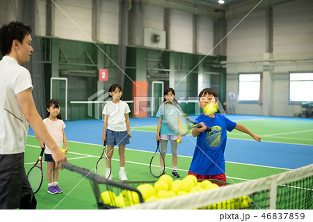 テニススクール スポーツクラブ キッズ教室イメージ テニススクール スポーツクラブ キッズ教室イメージ 46837859