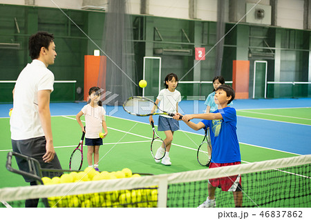 テニススクール スポーツクラブ キッズ教室イメージ テニススクール スポーツクラブ キッズ教室イメージ 46837862