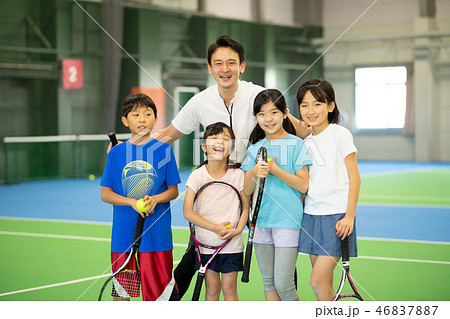 テニススクール スポーツクラブ キッズ教室イメージ テニススクール スポーツクラブ キッズ教室イメージ 46837887