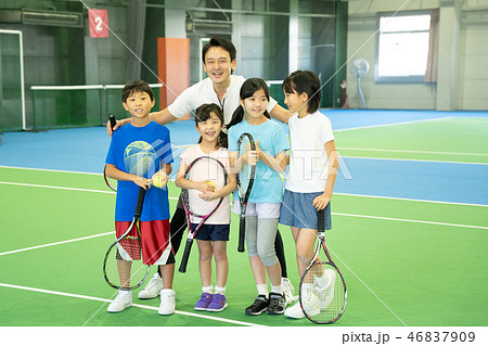 テニススクール スポーツクラブ キッズ教室イメージ 46837909