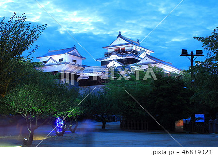 松山城ライトアップ 46839021