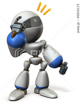 AI搭載のロボットを描いたレンダリング 46839175