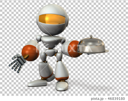 料理を提供する人口知能ロボット 46839180
