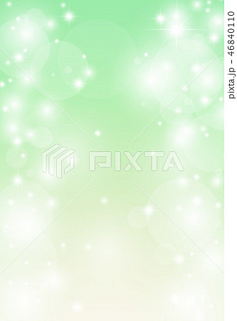 緑色キラキラグラデーション縦 46840110