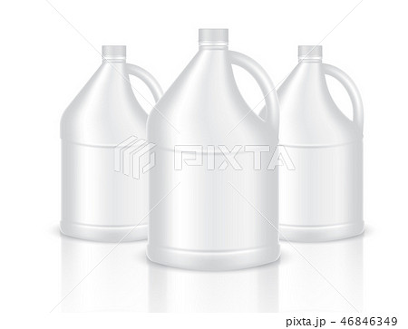 Mock up Realistic Plastic Bottle Gallon Packagingのイラスト素材 [46846349] - PIXTA