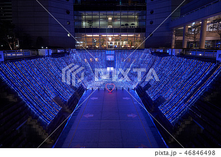 都市夜景 横浜 クリスマスイルミネーション 都市夜景 横浜 クリスマスイルミネーション 46846498