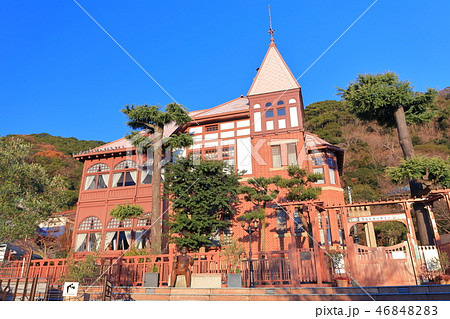 【兵庫県】晴天下の風見鶏の館 【兵庫県】晴天下の風見鶏の館 46848283