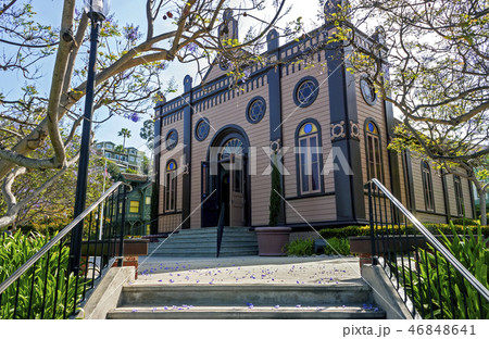 View of the synagogue in San Diego.. View of the synagogue in San Diego.. 46848641