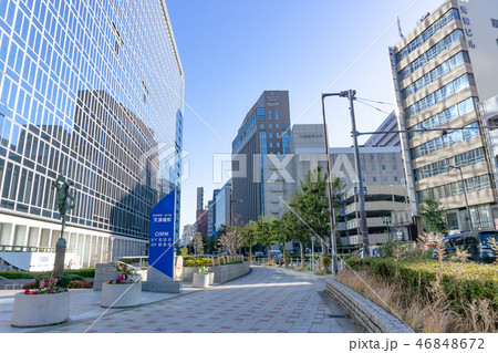 駅前風景　天満橋駅 46848672