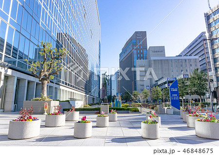 駅前風景　天満橋駅 46848675