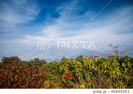 Mountains view of The Himalayas 46849301