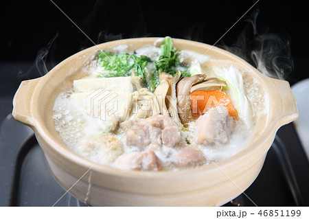 鶏白湯鍋 46851199