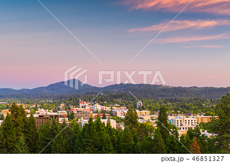 Eugene, Oregon, USA Skyline 46851327