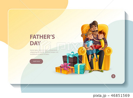 Fathers Day Concept Banner 46851569