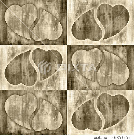 Valentines day monochrome background with hearts shape. Valentines day monochrome background with hearts shape. 46853555