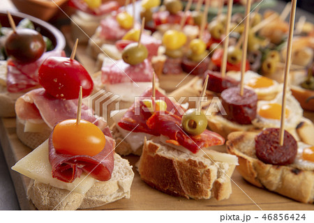 Tapas or antipasto starters 46856424