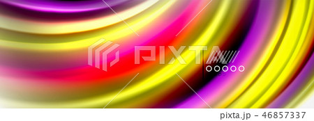 Abstract wave lines liquid fluid rainbow style color stripes background. Artistic illustration for Abstract wave lines liquid fluid rainbow style color stripes background. Artistic illustration for 46857337