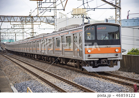 【武蔵野線 205系 西浦和駅】 【武蔵野線 205系 西浦和駅】 46859122