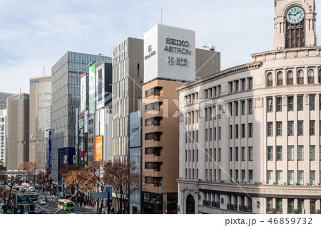 銀座 旧服部時計店 銀座 旧服部時計店 46859732