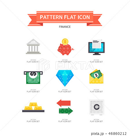 アイコン 金融 貯金箱 46860212