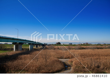 入間大橋　秩父連山方面 46861410