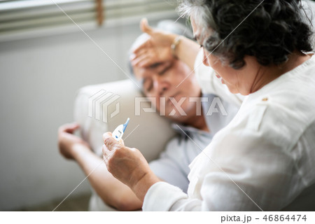 Asian Senior man 46864474