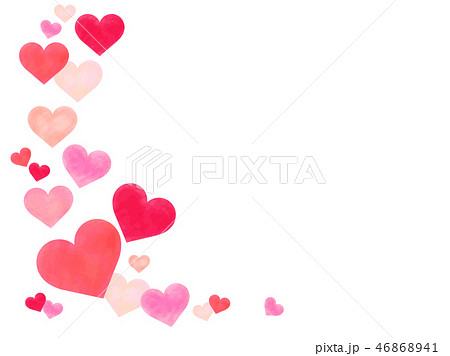 ハートの背景のイラスト素材