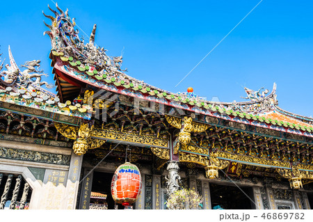 Longshan temple in taipei city taiwan 46869782