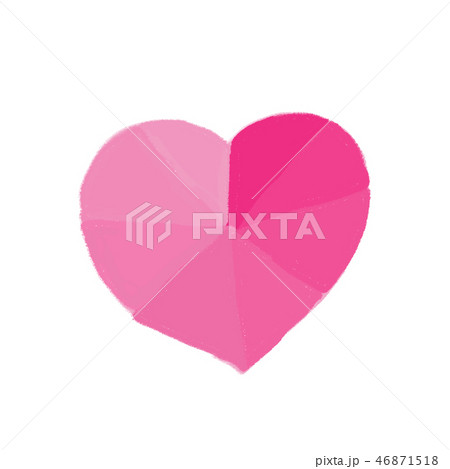 ハート 背景 ピンク アイコンのイラスト素材