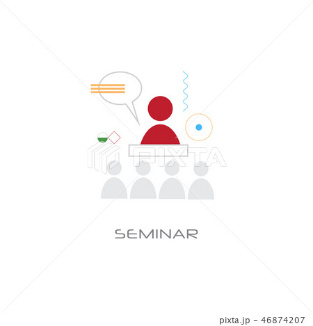 business team conference brainstorm process seminar concept flat style isolated business team conference brainstorm process seminar concept flat style isolated 46874207