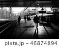 午後 風景 モノクロ 46874894